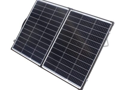 KT Solar 120 Watt, 12V Mono-crystalline Folding Solar Panel Kit