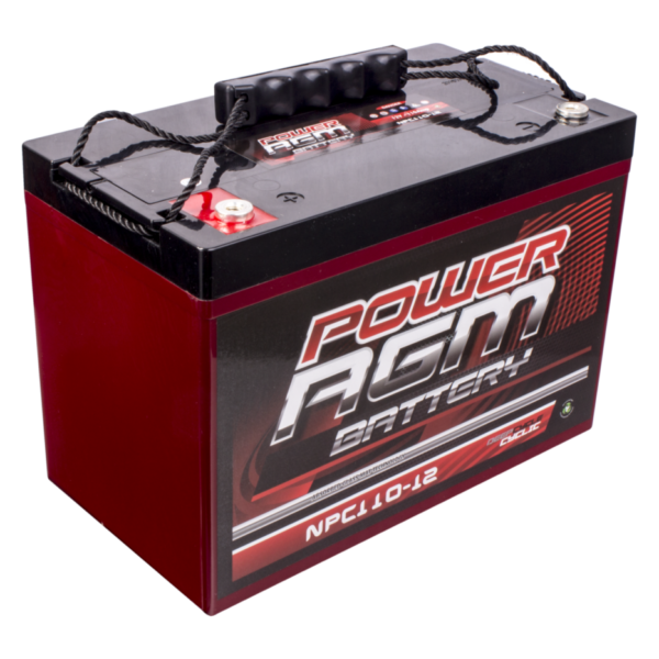 110AH AGM SLA 12V Deep Cycle Battery